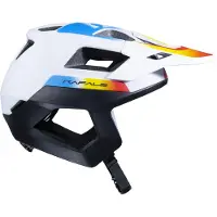 Kenny Fahrradhelm - RAFALE - Weiß/Gelb/Rot/Blau (57-58 cm)