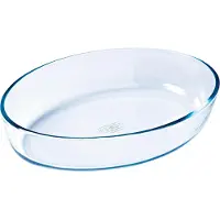 Pyrex Ovale schale 39cm glas 347B000/5044