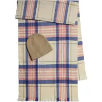 Pieces Set Schal und Mütze Janna 17153149 Beige