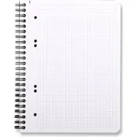 Rhodia Notizbuch Active 119913C, A5+, 5 mm kariert, 80 Blatt, schwarz