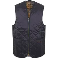 Barbour Körperwärmer Men Quilted Waistcoat/Zip-In Liner Navy Dress-Größe 48