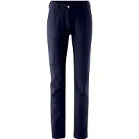 Maier Sports Funktionshose "Helga", Damen, Gr. 54, Normalgrößen, blau (dunkelblau), 91% Polyester, 9% Elasthan, Hosen Funktionshose, warme Damen Outdoorhose, robuste Wanderhose, Regular Fit