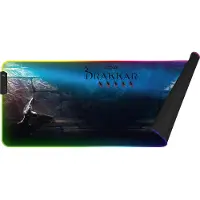 Konix Tapis de souris rétroéclairé Hetland - Drakkar Prime