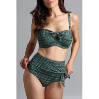 Marlies Dekkers Bebali Ocean Teal Plunge Balcony Bikini Top Größe: 70F | Bikinis Outlet | Damen | Cyan