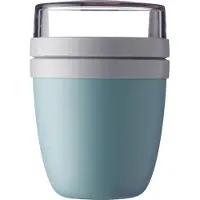 Mepal Ellipse-Lunchbox, nordische grüne Farbe, 500 + 200 ml