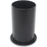 Velleman Bass reflex tube Ø88, Kunststoff, Schwarz, 88 mm, 122 mm, 88 mm