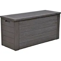 Deuba Aufbewahrungsbox - 120 x 46 x 57cm - Outdoor - Anthrazit