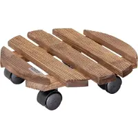WAGNER System Multi Pflanzenroller Country, Palisanderholz, Ø ca. 30 cm