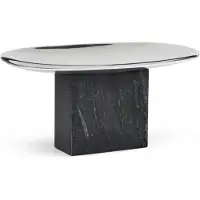 Gejst - Sapoto Tablett, 12 x 25 cm, schwarz / chrom