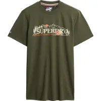 Superdry Outdoor Scene Relaxed Fit Kurzarm-t-shirt