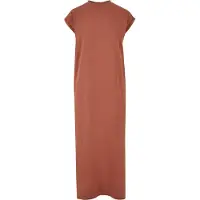 Urban Classics Shirtkleid "Damen Ladies Long Extended Shoulder Dress" 1 Stk. tlg.