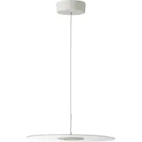 FABAS LUCE LED Pendelleuchte Anemone Ø450mm 18W Warmweiß Weiß dimmbar