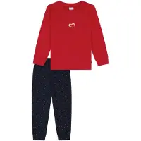 Schiesser Pyjama Family in rot | Gr.: 104