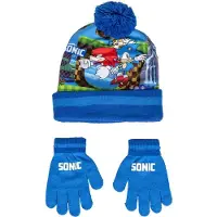 Cerdá Mütze und Handschuhe Blau