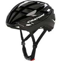 Cratoni Gravel-Helm C-Vento, schwarz glänzend