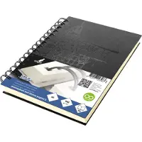 Boeken Skizzenbuch Wire-O Creme A5 80 Blatt 140 Gramm