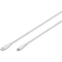 Digitus USB 2.0 Kabel Typ C-Lightning Silikon 2m weiß