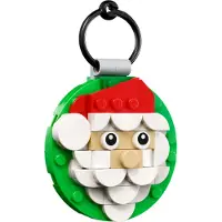 LEGO Verschiedene Christbaumanhänger – Spielzeug zum Bauen mit 4 hängenden Dekorationen inkl. Weihnachtsmann, Schneemann & Rentier – Kreatives Geschenk für Mädchen & Jungen ab 6 Jahren – 40744