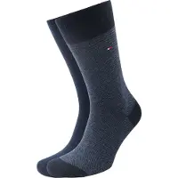 Tommy Hilfiger 2-Pack Socken Birdseye Blau 004