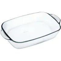 Simax Backform "Fashion", (1 St.), mit praktischen Griffmulden, 3,5 Liter, Glas