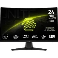 MSI MAG 242C, 59,9 cm (23.6"), 1920 x 1080 Pixel, Full HD, LCD, Schwarz