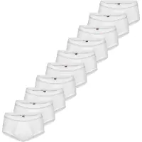 Conta 10er Pack Feinripp Slip mit Eingriff
