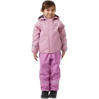 Helly Hansen Regenanzug Bergen Fleece Polyurethan Rainset 2.0 Kinder Meta Pink-Größe 122