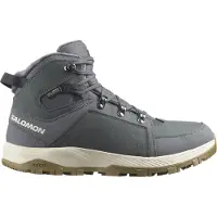 Salomon Trekkingschuhe Outchill Thinsulate Climasalomon Waterproof L47853900 Grau