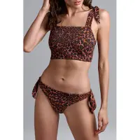 Marlies Dekkers Badmode Gemoldefer Bikini BH Jungle Diva | Grösse: 80 D/E | Farbe: Braun/Print