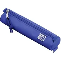 Oxford Schlamperrolle rund klein mit Gummizug blau 665743 4006144056060