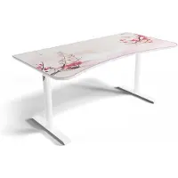 AROZZI Arena Groß Gaming-Schreibtisch - 160 x 82 x 71-81 cm - Sakura