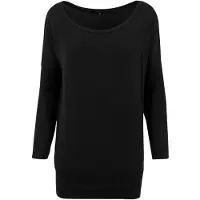 Build Your Brand Viscose Langarm-t-shirt