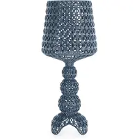 Kartell Mini Kabuki , hellblau, Höhe 70 cm - , Mini Kabuki, dimmbar, Blau, für Wohnzimmer, Kunststoff, Design