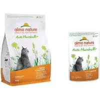 Almo Nature Anti-Hairball Huhn Katzenfutter | 2 x 2 kg