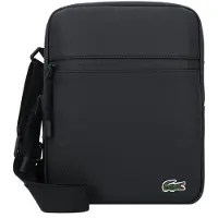 Lacoste Umhängetasche M Flat Crossover NH3308LV Schwarz