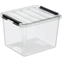 Smartstore Plastkasse SmartStore Classic 3 3l m/låg 21x17x15cm