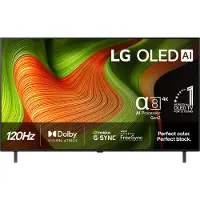 LG OLED AI OLED48B56L, 121,9 cm (48"), 3840 x 2160 Pixel, OLED, Smart-TV, WLAN, Schwarz