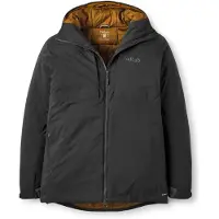 Rab - Wärmende Jacke mit Isolierung aus PrimaLoft - Xenair Alpine Jacket Black für Herren - Größe L - schwarz