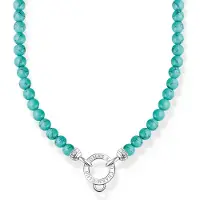 Thomas Sabo Kette mit türkise Perlen