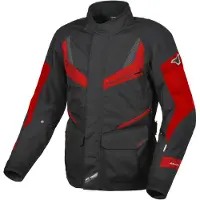 Macna RANCHER Textiljacke L in rot/schwarz