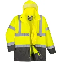 Portwest Warnschutz Winterjacke 5in1 S768, Executive S768 , 1 Stück, Größe: 3XL