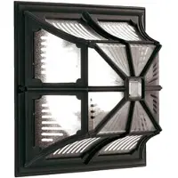 Elstead Lighting Deckenleuchte Chapel 1xE27 H:30 L:16,5 B:30 IP44 schwarz
