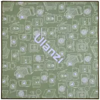 Ulanzi 17 Inch Protective Wrap Green & Pattern