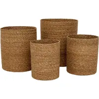 Urban Nature Culture Korb Cesti Brown (Set von 4)