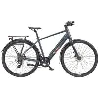 Telefunken "UH210 Herren" 7 Gang Shimano Kettenschaltung Heckmotor 250 W 28 Zoll, Straßenzulassung, Drehmomentsensor, Pedelec, Elektrofahrrad für Herren, Urbanbike