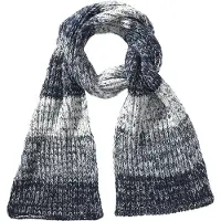 Babista Strickschal "Schal ENROSSI", Herren, Gr. Blacklist, blau (blau melange), Obermaterial: 100% Polyacryl PAN., Modetücher Strickschal