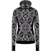 Kari Traa - Women's Saga Hood - Merinounterwäsche Gr XL grau/schwarz