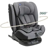 Chicco Autokindersitz "Unico Evo i-Size, Grey Black", Baby, grau (grau schwarz), Materialmix, Kindersitze Autokindersitz, ISOFIX-Befestigung