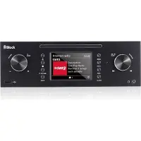 Block CVR-200, 9,8 kg, Schwarz, Persönlicher CD-Player