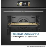 Bosch Serie 8 HBG7764B1, Medium, Elektrischer Ofen, 71 l, 3600 W, 71 l, Lüfterunterstützt